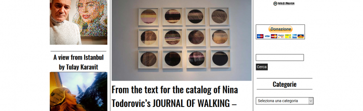 Italia Art Magazine: Journal of Walking – Graz Sessions