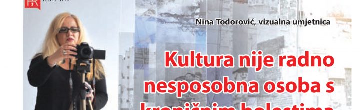 Nina Todorović – Intervju za Hrvatsku riječ, br.887 – 17.04.2020.